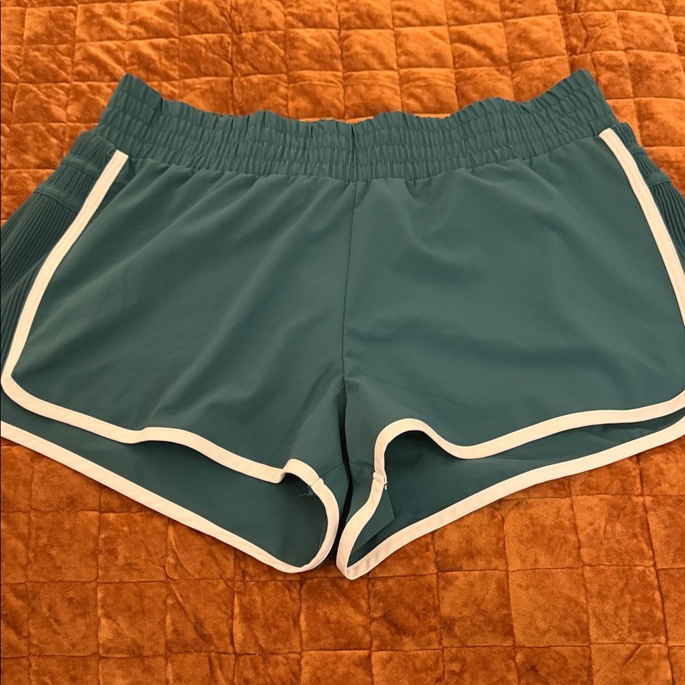 All in Motion Women's Teal Athletic Shorts